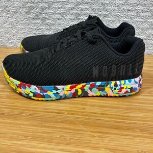 NOBULL Outwork Black Wild Trainer Sneaker Shoe Multi Color Mens Size 9.5